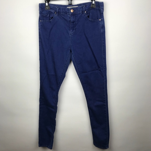 Topshop Women's Skinny Jeans - Blue - Picture 2 of 7